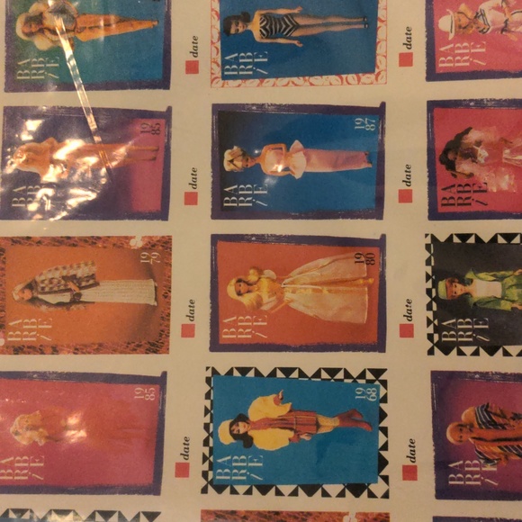 Barbie bundle - NWT playing card poster and Birthday Fashion greeting card - Picture 3 of 6